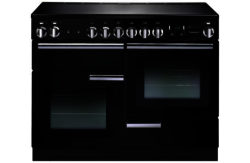Rangemaster Professional 110 Electric Range Cooker - Black
